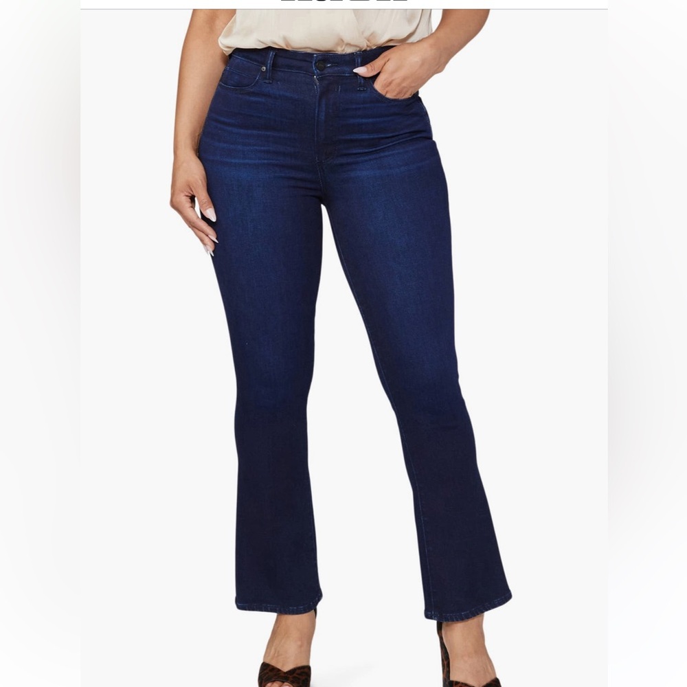 PAIGE Flaunt Femme Curvy High Waist Ankle Flare